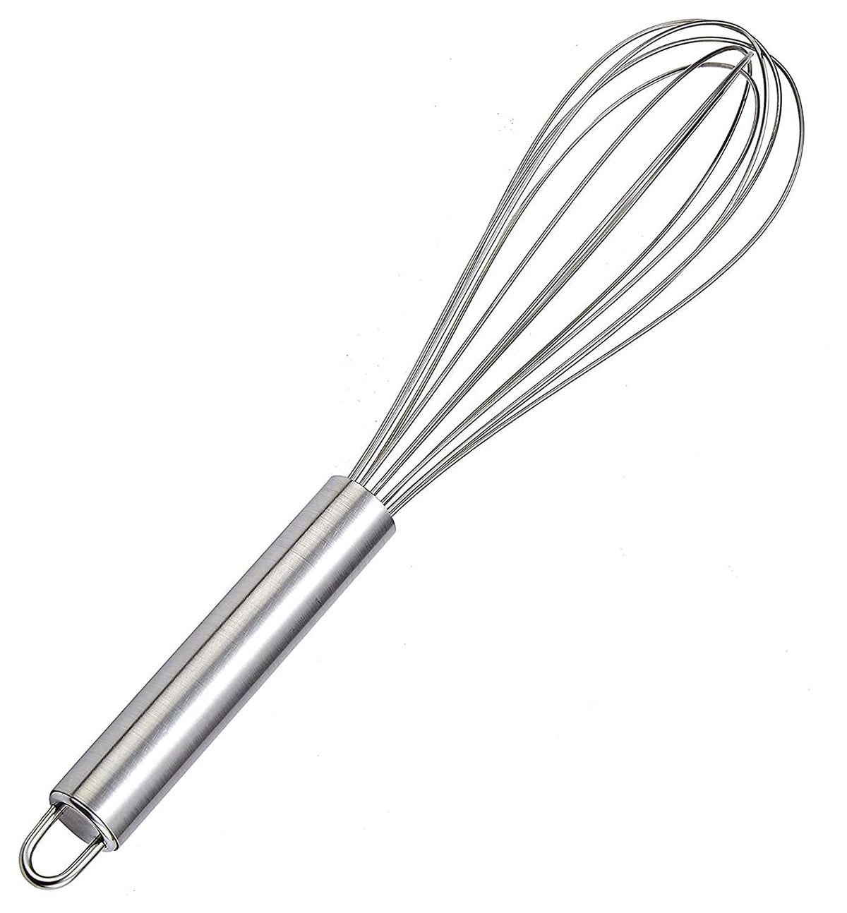 Stainless Steel 11" Hand Whisk for Coffee, Matcha, Beating, Milk Frothing