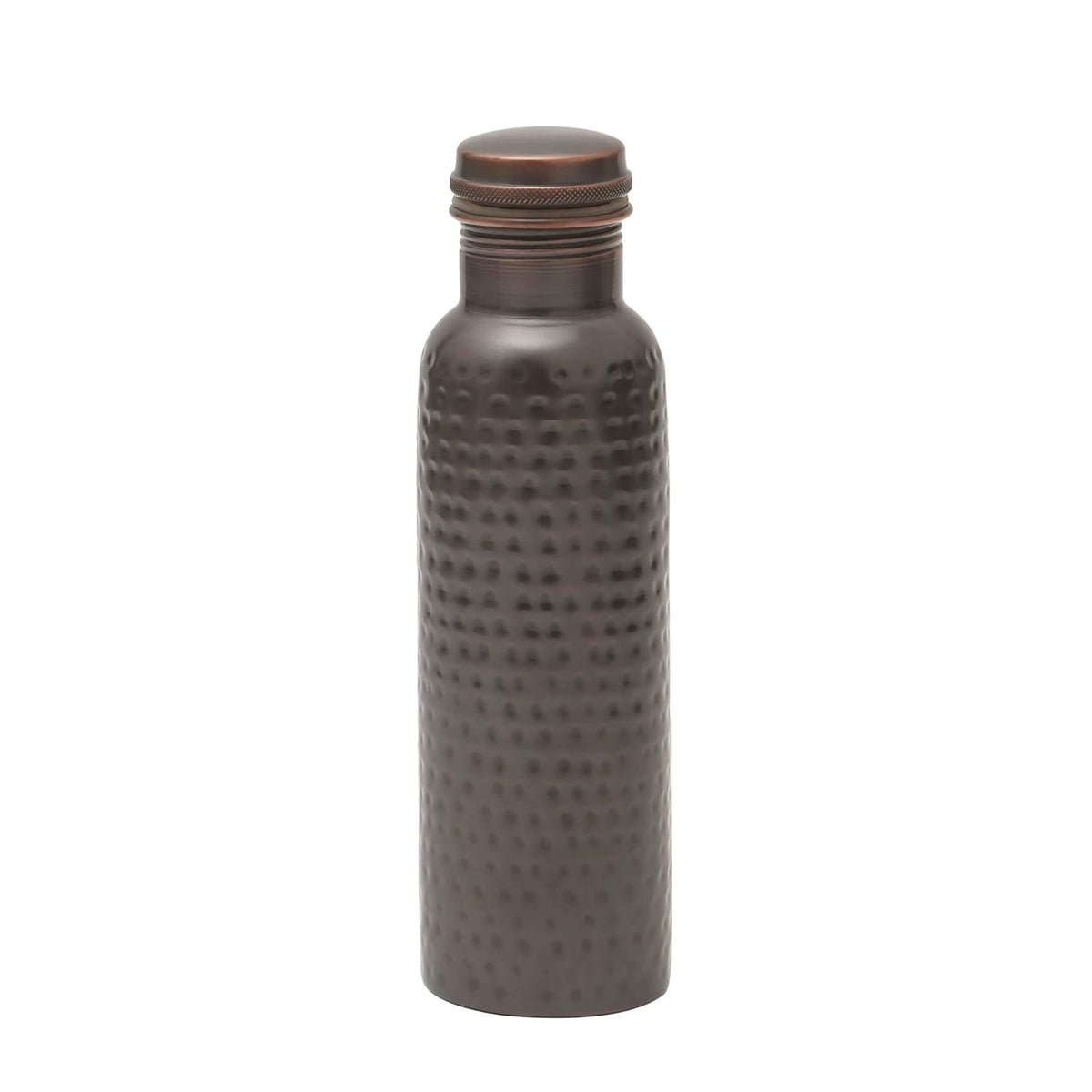 ANTIQUE COPPER HAMMERED BOTTLE 1LITRE