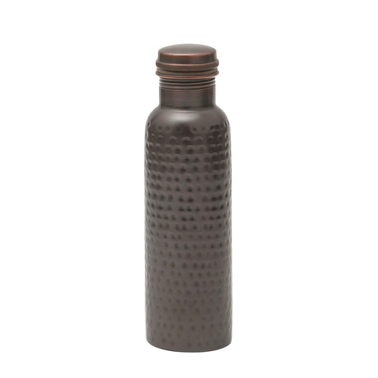 ANTIQUE COPPER HAMMERED BOTTLE 1LITRE