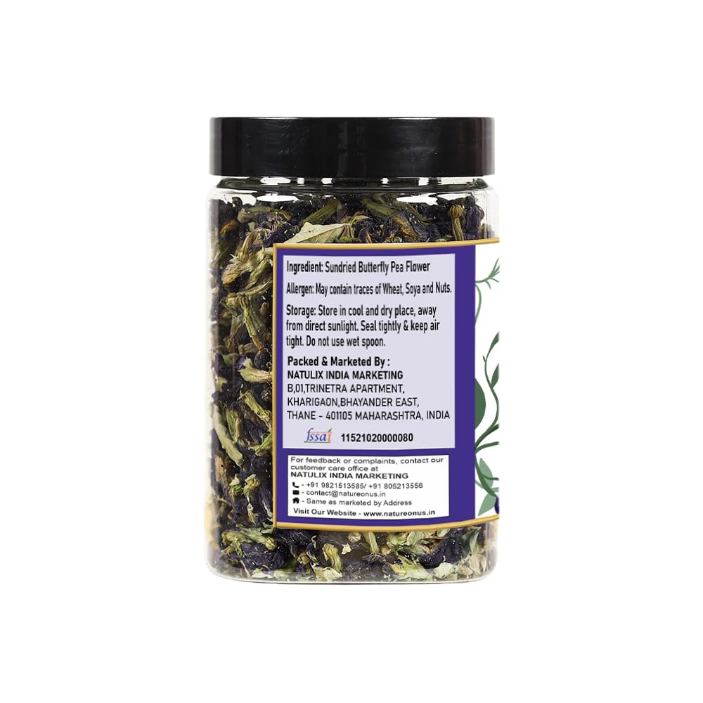 NatureOnus Blue Butterfly Pea Flower Tea