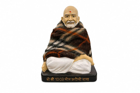 Mitti Ghar Decor Neem Karoli Baba Idol 7 Inch