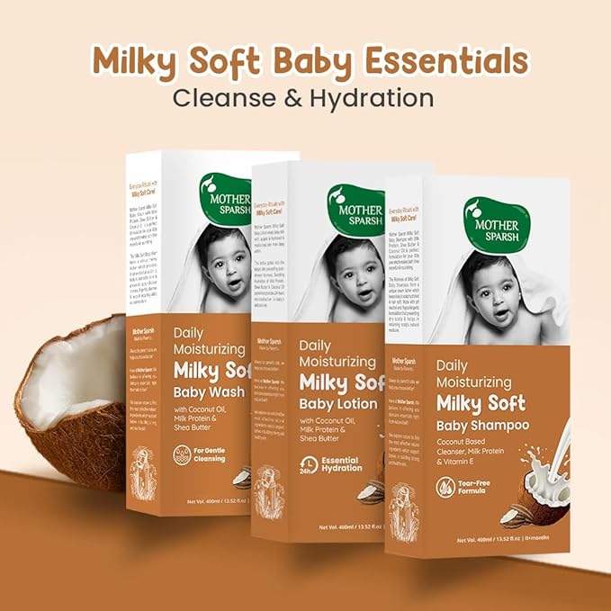 Mother Sparsh Milky Soft Baby Lotion - PUSHMYCART