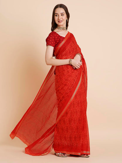 Vasthrlay Blue Traditional Saree for wedding and party wear styling