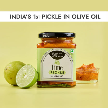 ADF Soul Lime Pickle in Olive Oil - PUSHMYCART