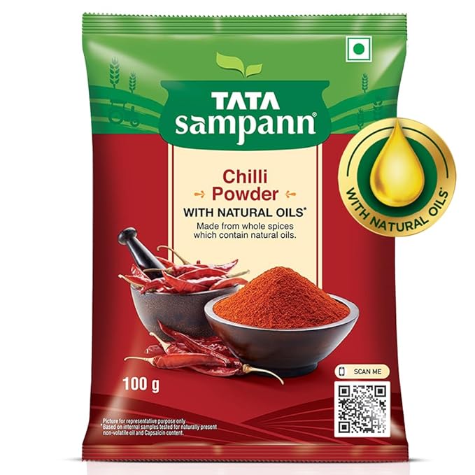 Tata Sampann Chilli Powder with Natural Oils