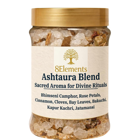 Ashtaura Bhimseni Camphor Blend With 8 Sacred Herbs