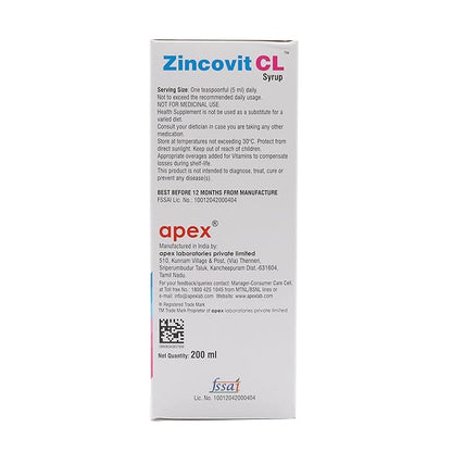 Zincovit CL Syrup