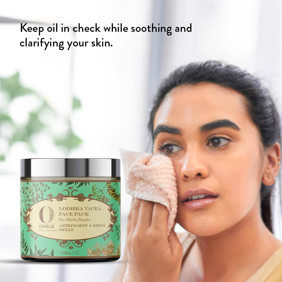 Ohria Ayurveda Lodhra Vacha Face Mask