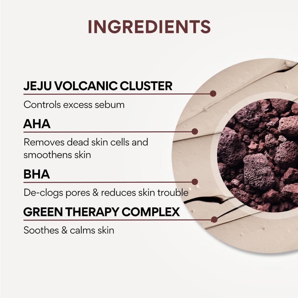 Innisfree Super Volcanic Pore Clay Mask 2X Pore Clearing Solution
