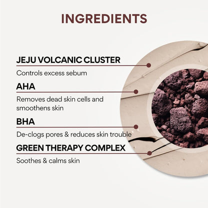 Innisfree Super Volcanic Pore Clay Mask 2X Pore Clearing Solution