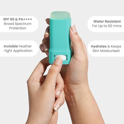 Earth Rhythm Hyaluronic Sunscreen Stick SPF 60 PA++++ - PUSHMYCART