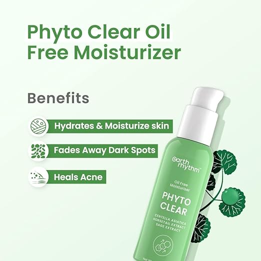 Earth Rhythm Phyto Clear Oil Free Moisturiser - PUSHMYCART