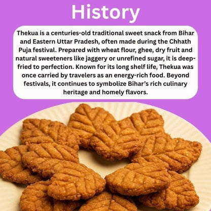 Swaadisht Upahar Authentic Bihari Handmade Atta Thekua