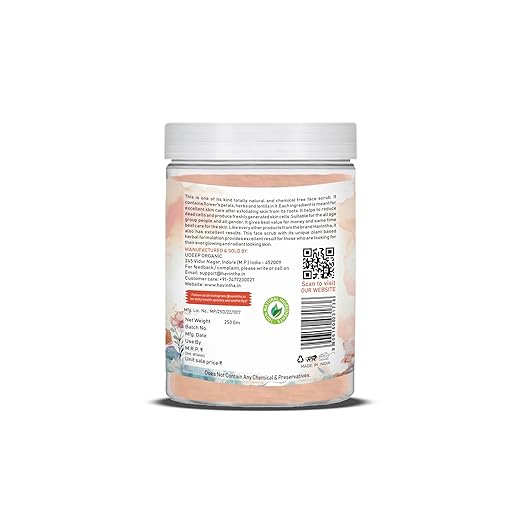Havintha - Khas Khas Face Scrub Powder Jar - PUSHMYCART