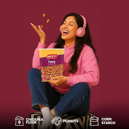 Bikano Tasty Spicy Coated Peanuts - PUSHMYCART