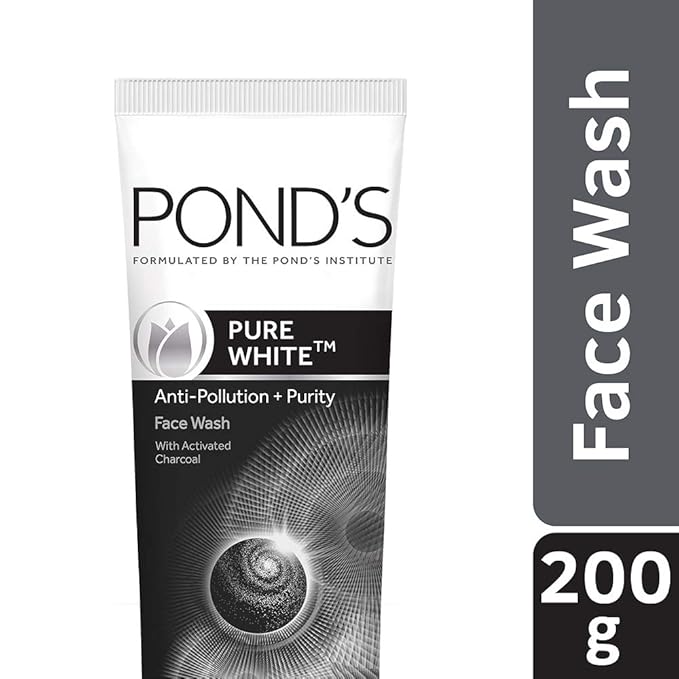 ponds pure white face wash