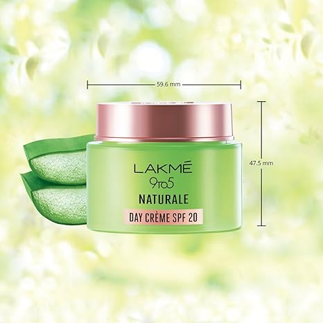 Lakme 9 To 5 Naturale Day Creme SPF 20 With Pure Aloe Vera
