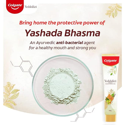 Colgate Swarna Vedshakti Toothpaste - PUSHMYCART