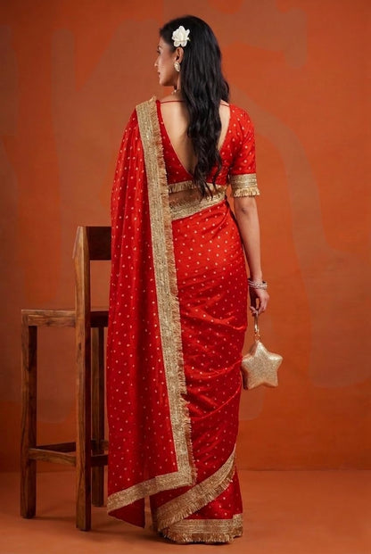 Vasthrlay Classic Traditional Saree with elegant chiffon styling
