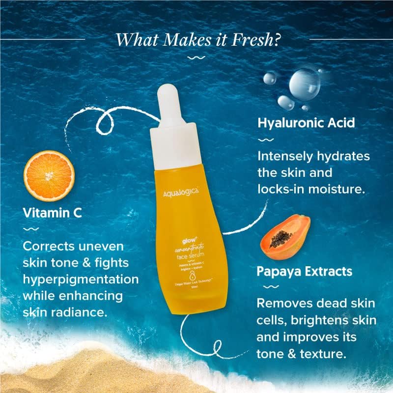 Aqualogica Glow+ Concentrate Face Serum 30 ml
