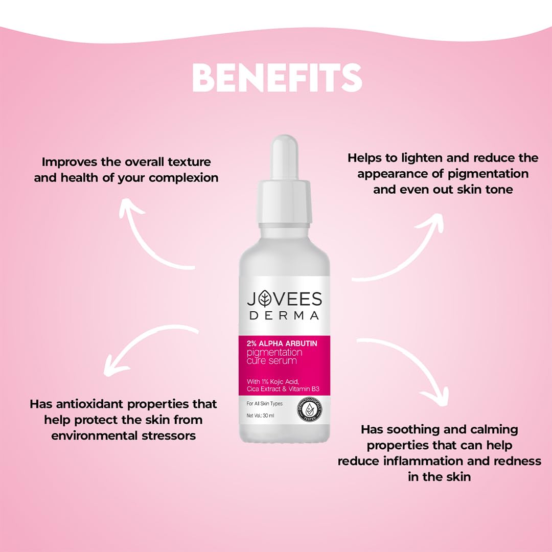 Jovees Herbal 2% Alpha Arbutin Pigmentation Cure Serum
