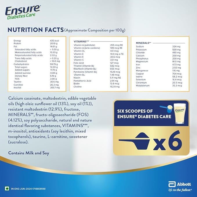 Ensure Diabetes Care Powder - PUSHMYCART