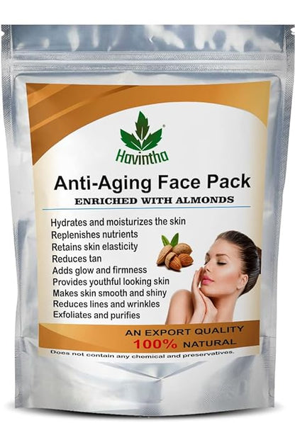Havintha - Anti-Aging Face Pack Enriched with Almonds - PUSHMYCART