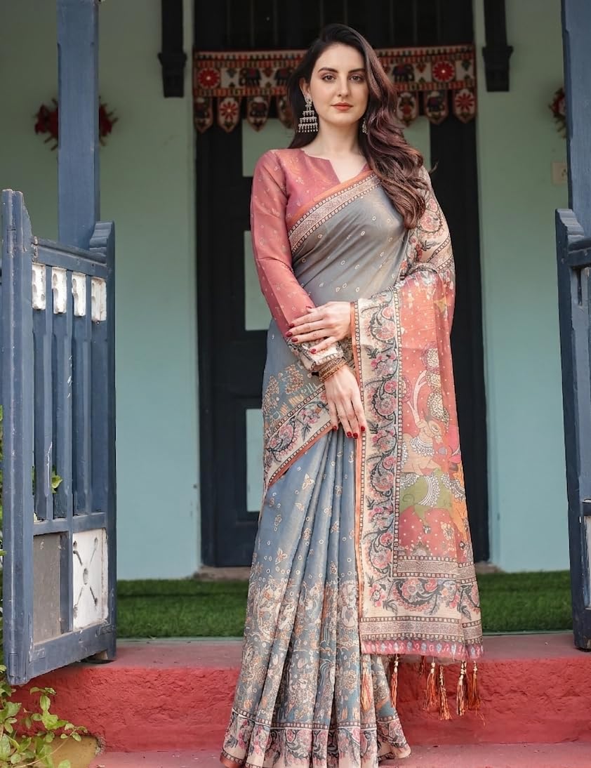 Vasthrlay Classic Designer Saree with elegant Ethnic styling