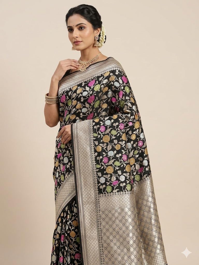 Vasthrlay Classic Traditional Saree with elegant Banarasi styling