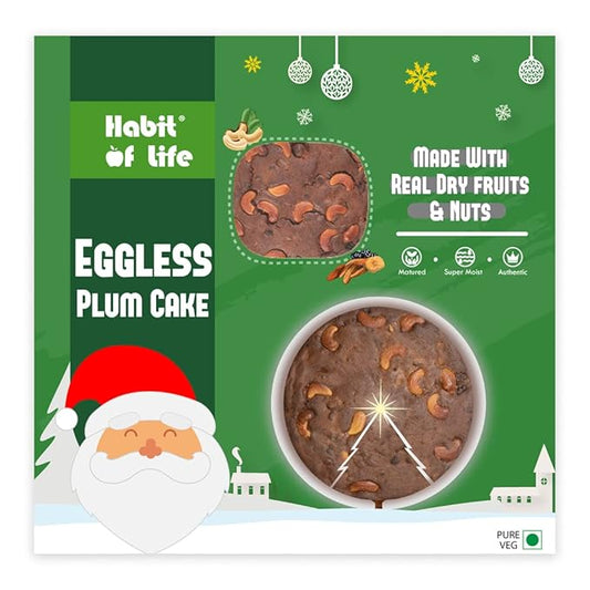 Habit of Life - Eggless Plum Cake 