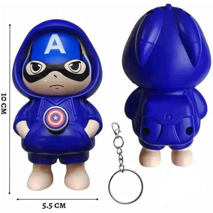 Zinnia ShinChan Face Changing Keychain