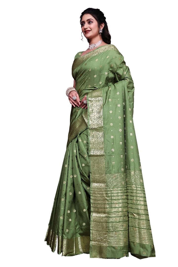 Vasthrlay Classic Satin Woven Saree for festive ethnic occasions