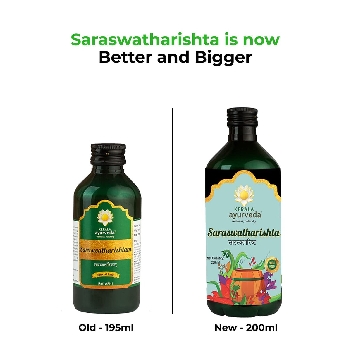 Kerala Ayurveda Saraswatharishtam 200ml