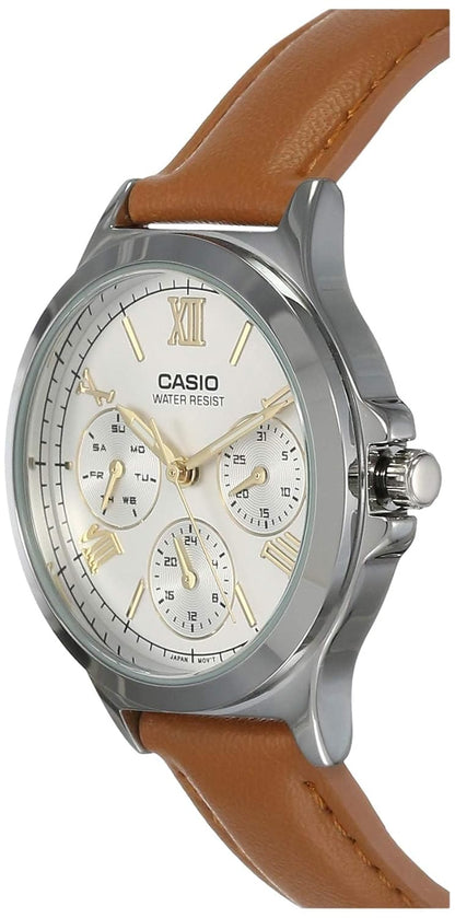 Casio Analog White Dial Womens Watch - LTP-V300L-7A2UDF(A1703)