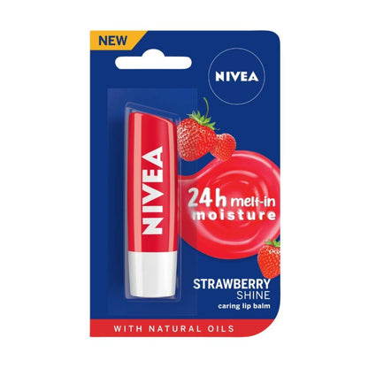 Nivea Strawberry Fruit Shine Lip Care