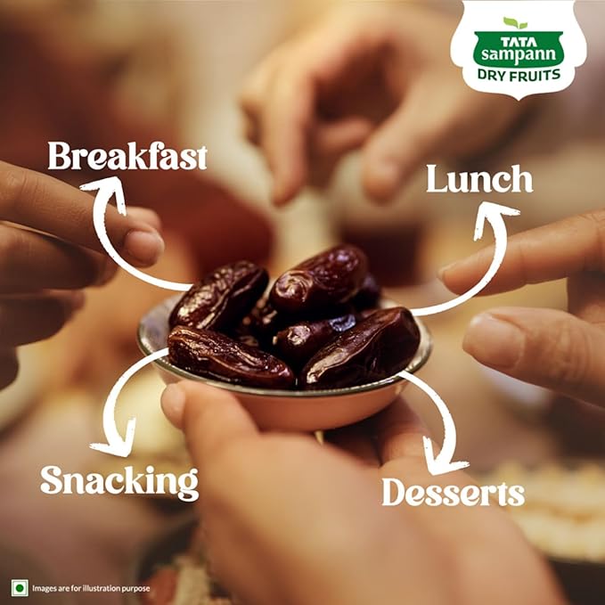 Tata Sampann Premium Kalmi Dates/Khajoor - PUSHMYCART