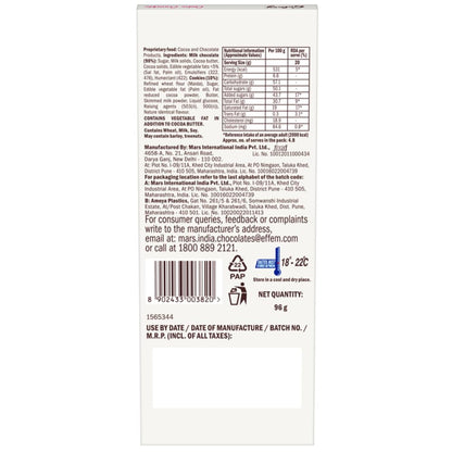 Galaxy Cookie Crumble Chocolate Bar 96g