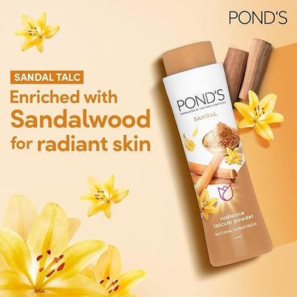 ponds sandal talcum powder