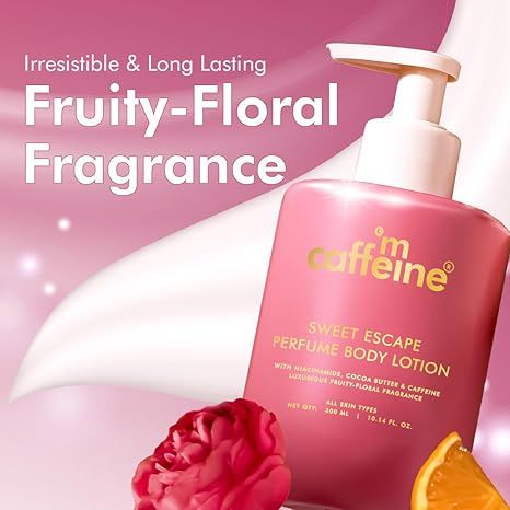 mCaffeine Sweet Escape Perfume Body Lotion - PUSHMYCART