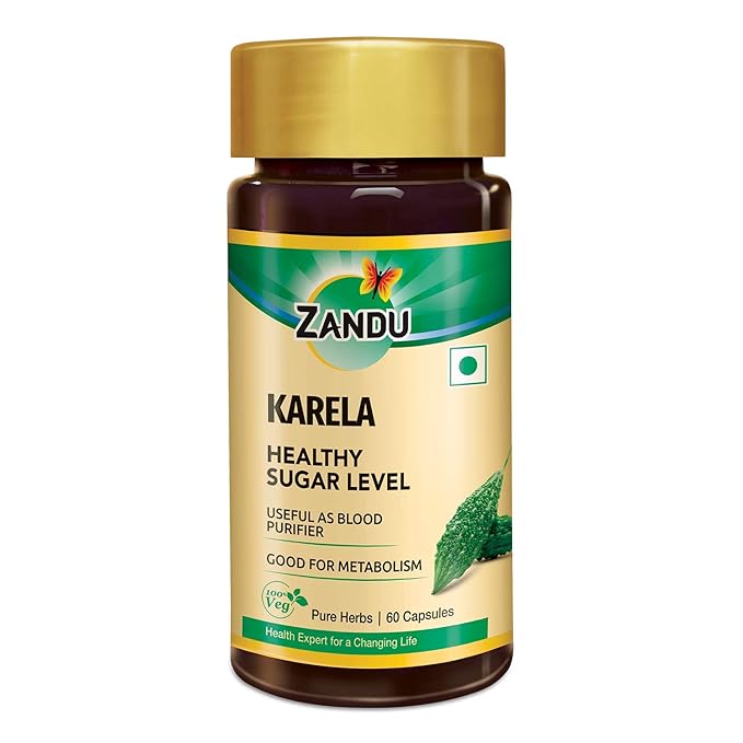 zandu karela pure herbs capsules