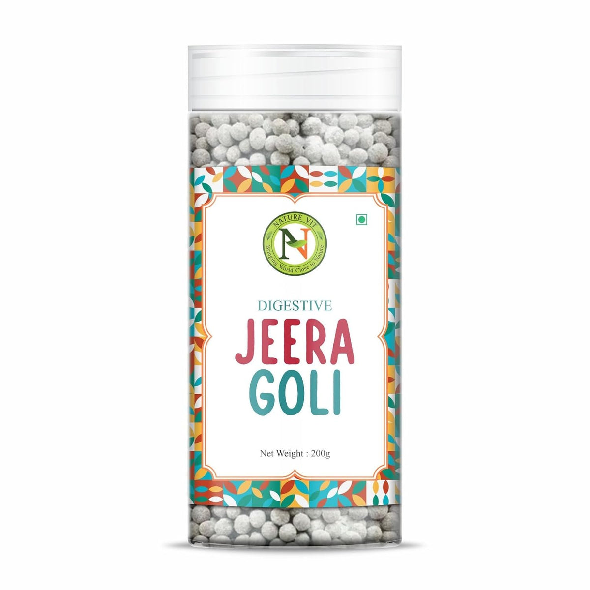 NatureVit Digestive Jeera Goli Natural Mouth Freshener