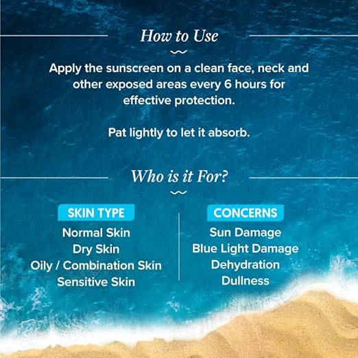 Aqualogica Hydrate+ Dewy Sunscreen 50g