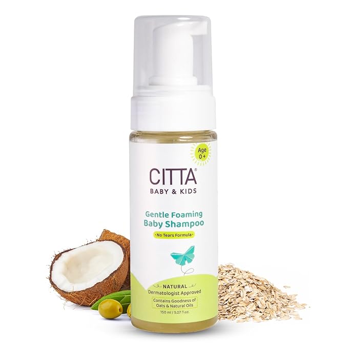 CITTA Gentle Foaming Baby Shampoo - PUSHMYCART