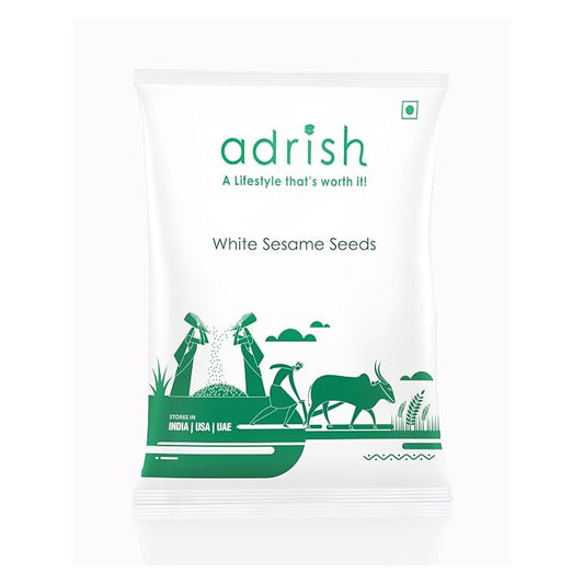 Adrish Organic White Sesame Seeds