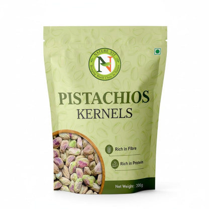 NatureVit Pistachios Kernels without Shell | High Protein & Fiber Snack
