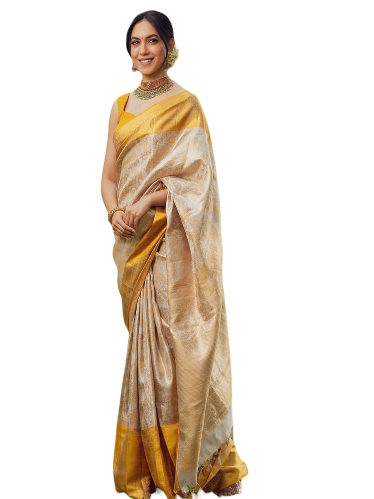 Vasthrlay Classic Banarasi Traditional Saree for festive ethnic occasions