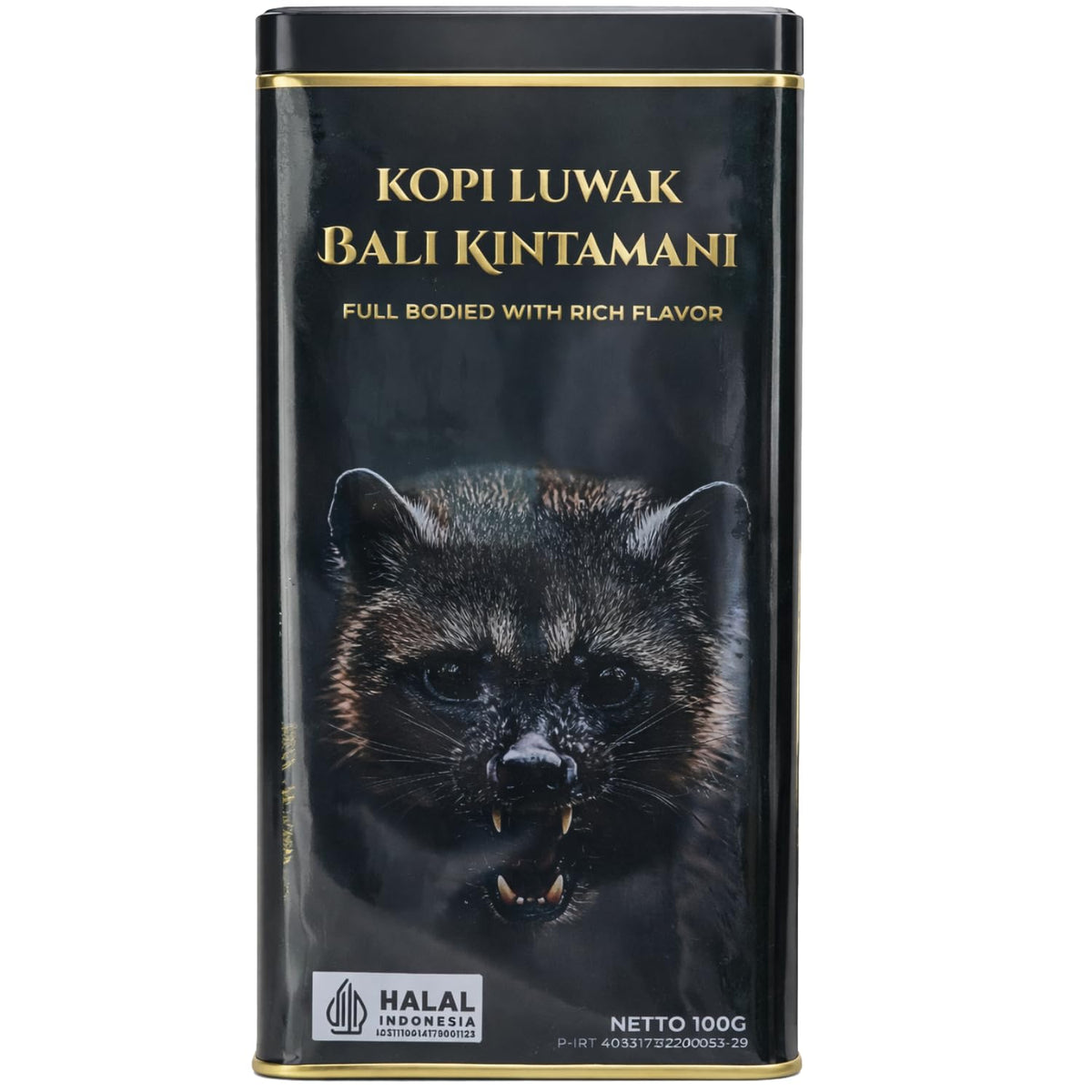 Worcas Kopi Luwak Bali Kintamani Indonesian Coffee 100g