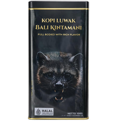 Worcas Kopi Luwak Bali Kintamani Indonesian Coffee 100g