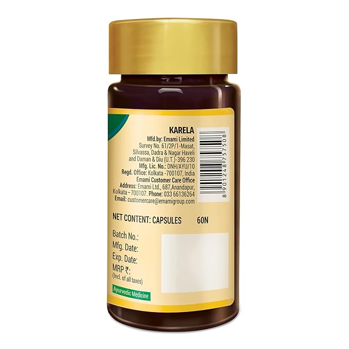 zandu karela pure herbs capsules