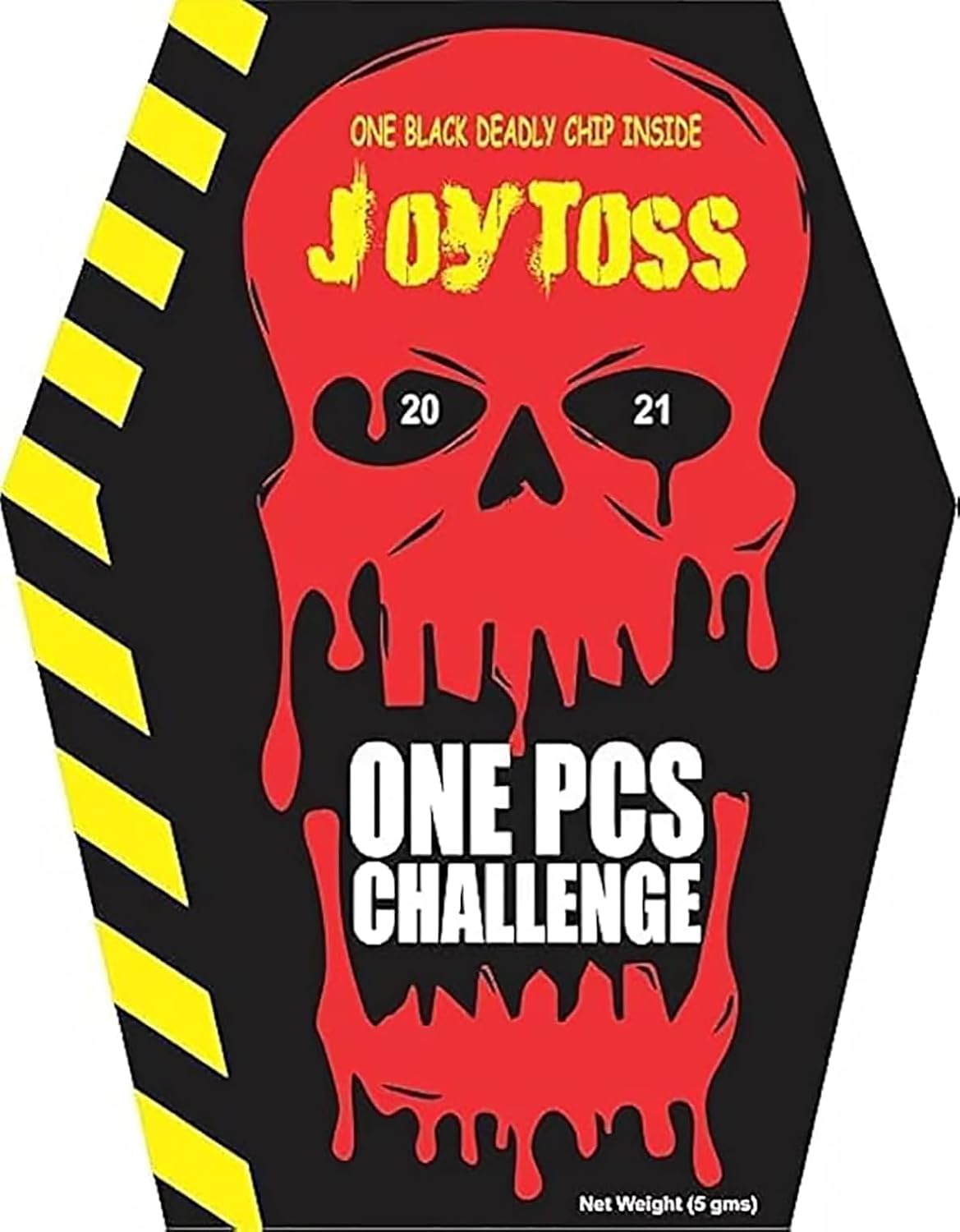 Joytoss One Chip Challenge Red Extreme Spicy Tortilla Chip 5g